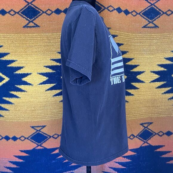 Y2K Smashing Pumpkins Zeitgeist Flag Band Tee Shirt. S/M. Unisex. Preowned. - Picture 5 of 12